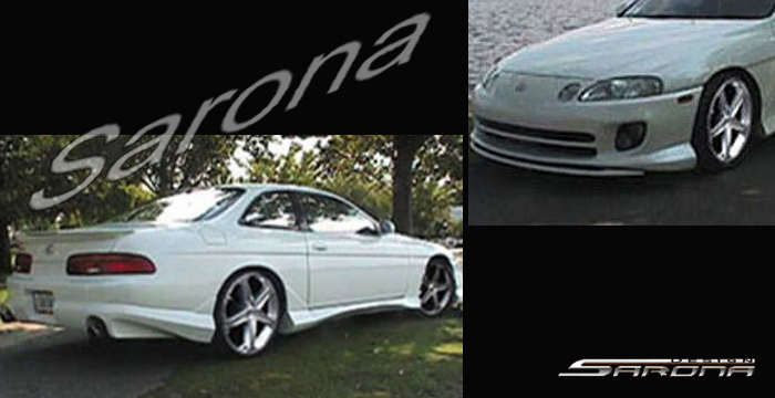 Custom Lexus SC300-400  Coupe Side Skirts (1992 - 1997) - $590.00 (Part #LX-016-SS)